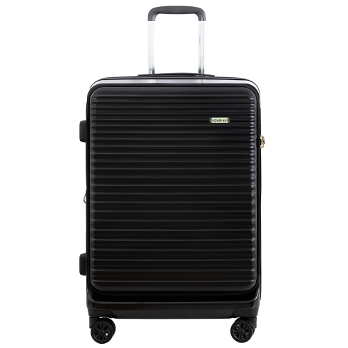 Valise moyenne de 25 po de la collection Holdall Bjorn, noir minuit