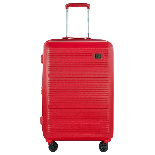 Valise moyenne de 24 po de la collection Orion de Holdall, rouge chaleureux