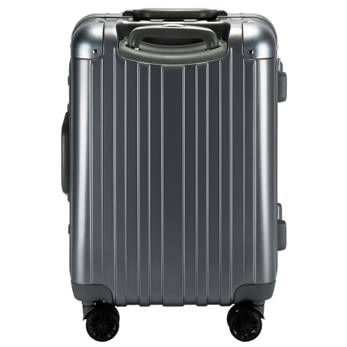 Holdall Thalia Collection Aluminum Frame Cabin Luggage, Cool Grey