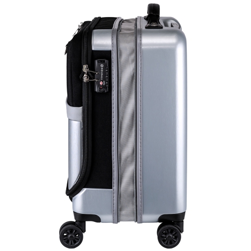 Collection de valises hybrides pour l’habitacle de la collection Holdall Aeneas, gris ciel