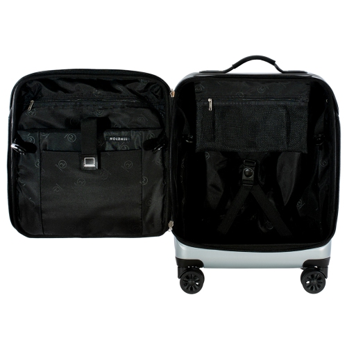 Collection de valises hybrides pour l’habitacle de la collection Holdall Aeneas, gris ciel