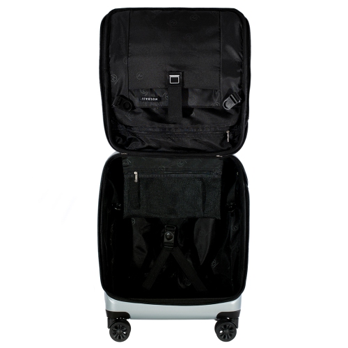 Collection de valises hybrides pour l’habitacle de la collection Holdall Aeneas, gris ciel