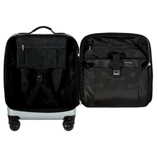 Collection de valises hybrides pour l’habitacle de la collection Holdall Aeneas, gris ciel