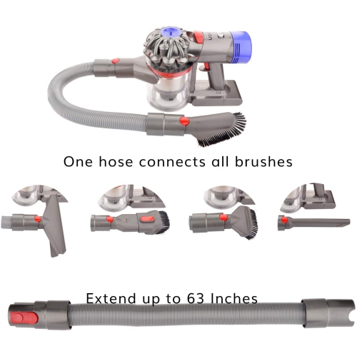 Attachment Flexible Hose Kit Compatible with V8 V7 V10 V11 Absolute Cordless,V7 Animal Trigger Motorhead