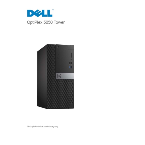 Refurbished (Good) - Dell OptiPlex 5050 Tower Core i7-6700 3.40GHz, 16GB,  256GB SSD, WiFi/BT, WIN 10 PRO