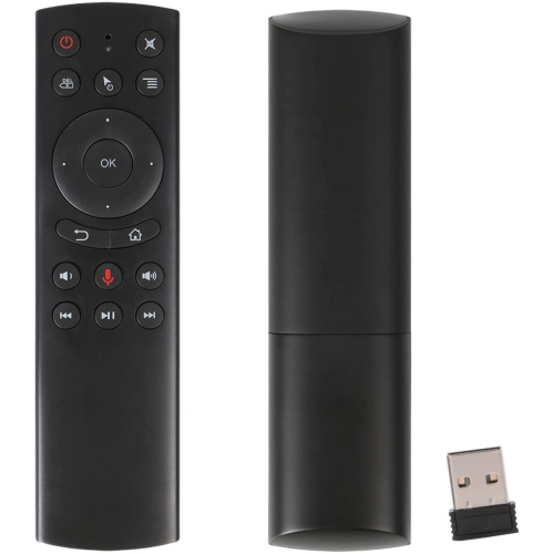 ALBERTATECH  G20S Voice Remote Control, 2.4G Wireless Voice Control Sensing Air Remote Mouse With Ir Learning Best for PC