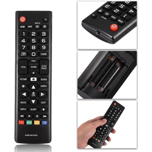 AKB74915304 Remote Control Replacement for LG Smart TV, Durable Universal Remote Control Replacement for LG AKB74915304