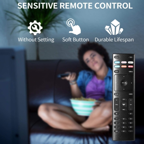 XRT136 Universal Replacement Remote Control Compatible with All Vizio Smart TV Include D-Series M-Series P-Series