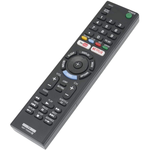 RMT-TX300U remplace la télécommande applicable aux téléviseurs de Sony KD-55X720E KD-49X720E KD-43X720E KD-49X700E KD-43X700E