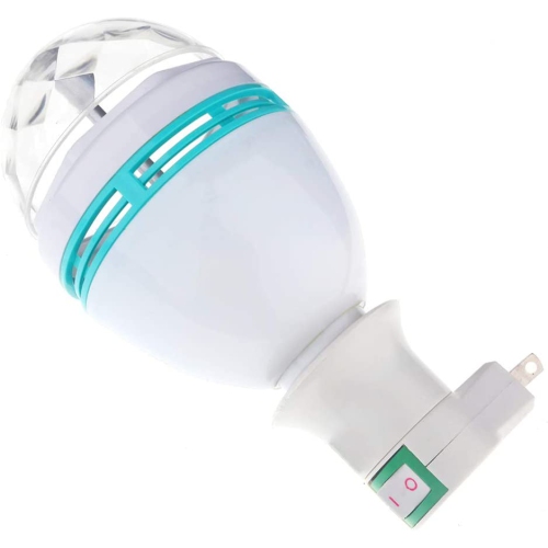 E26 Disco Light Bulb Rotating Party Light Lamp LED Strobe Bulb Strobe Light Multi Crystal Disco Bulb for Disco