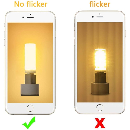 7W G9 LED Bulbs, 65W Halogen G9 Light Bulbs Replacement, 76 SMD 2835 LED Energy Saving Bulbs, 6000K SuCooper Bright l