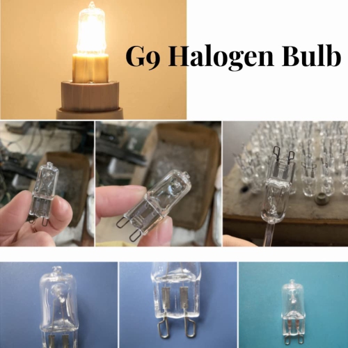 G9 Halogen Bulb, lampadina alogena, leuci 40 watt 10Pcs G9 Base Halogen Light 120V 40W Lighting Replacement Home Warm
