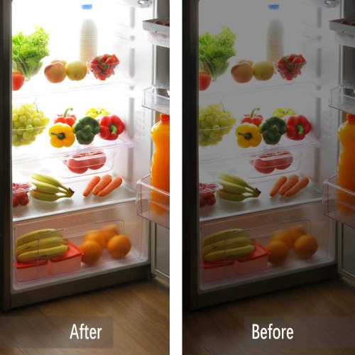 LED Refrigerator Light Bulb, 40W Equivalent 120V A15 Fridge Bulbs 5 Watt Daylight White 5000K E26 Medium Base