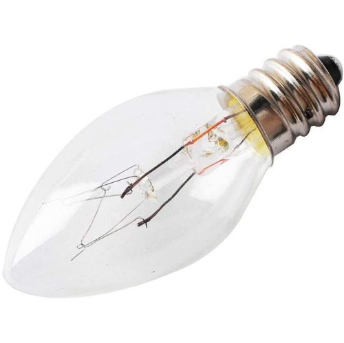 15WE12 15 Watt Light Bulbs Compatible with Scentsy - Plug in Nightlight Warmer Wax Diffuser C7 Replacement Bulbs 15W