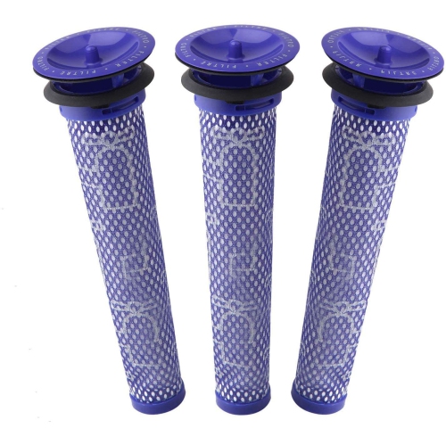 ALBERTATECH  3 Pack Pre Filters for Dc58, Dc59, V6, V7, V8. Replacements Part # 965661-01. 3 Filters Kit for Filter