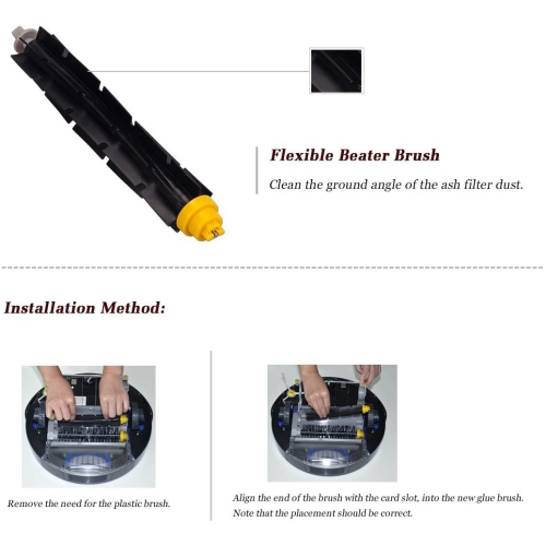 Accessory Filters Brushes for Irobot Roomba 650 660 690 770 790 Series Vacuum Cleaner Replacement Parts Beater