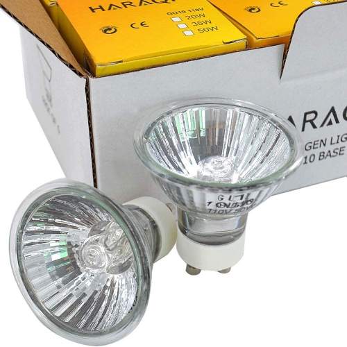 Ampoules halogènes de base GU10 de 110 V et 120 V et 50 W, ampoules de rechange MR16 à réflecteur à faisceau large pour la cuisine