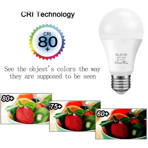 LED Dusk to Dawn Light Bulb, A19 5W Smart Sensor Bulbs Soft White Automatic Light Bulb Timer Outdoor Lighting