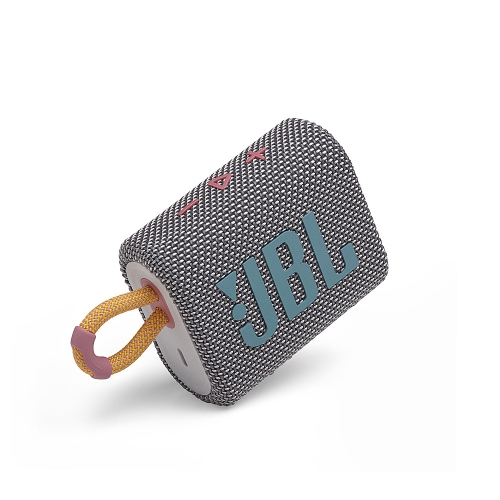 JBL GO3 Portable Waterproof Wireless Speaker - Gray - Open Box