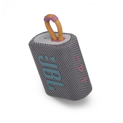 JBL GO3 Portable Waterproof Wireless Speaker - Gray - Open Box