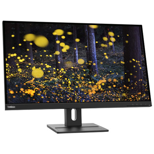 Lenovo ThinkVision 27" QHD 75Hz 4ms GTG IPS LED Monitor (62D0GAR1US) - Raven Black