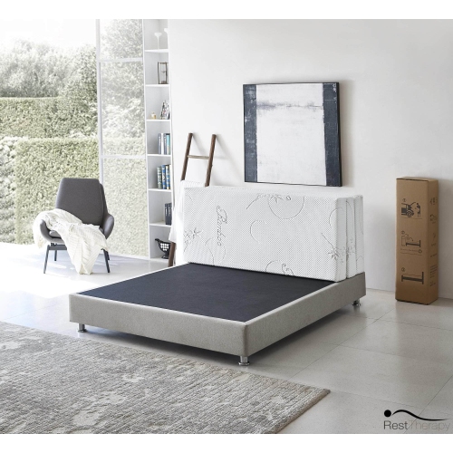 Rest Therapy 6 Inch Exhilarate Tri Fold Bamboo Cool Gel Memory Foam Mattress