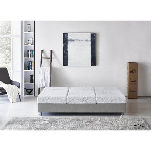 Rest Therapy 6 Inch Exhilarate Tri Fold Bamboo Cool Gel Memory Foam Mattress