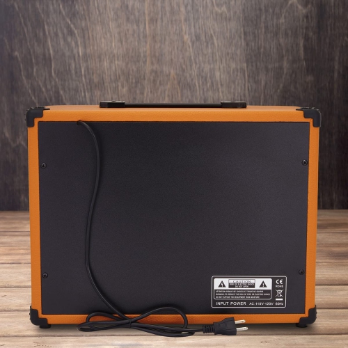 LyxPro 40 Watt Electric Guitar Amplifier | Solid State Studio Amp with 8” 4-Ohm Speaker, Custom EQ Controls, Drive, Delay, ¼”