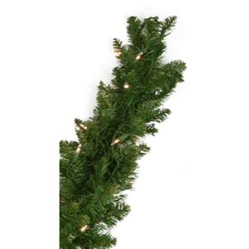 60" Pre-Lit Eastern Pine Artificial Christmas Swag - Clear Lights