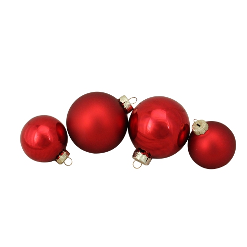 Matte ornament clearance balls