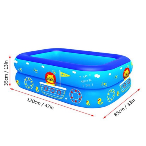 Inflatable Swimming Pool Inflatable Paddling Pools for Kids, Rectangular Bath Tub Pool for Outdoor, Garden Backyard,Summer Water Party