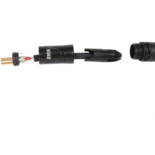 LyxPro Balanced XLR Cable 6 ft Premium Series Professional Microphone Cable, Powered Speakers and Other Pro Devices Cable, Orange