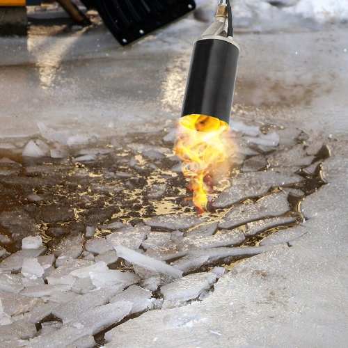 Ivation 340,000 BTU Propane Torch, Heavy Duty Weed Burner With Built-in Ignitor, Extra Long 12’ Hose, Adjustable Flame Control, Outdoor Weed Killer