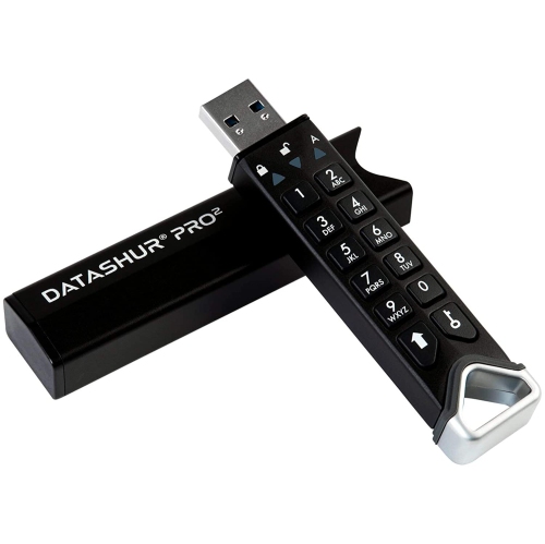 iStorage datAshur PRO2 256GB secure encrypted flash drive - IS-FL-DP2-256-256