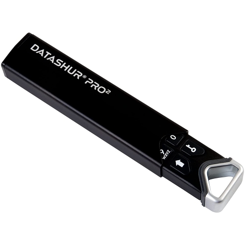 iStorage datAshur PRO2 256GB secure encrypted flash drive - IS-FL-DP2-256-256