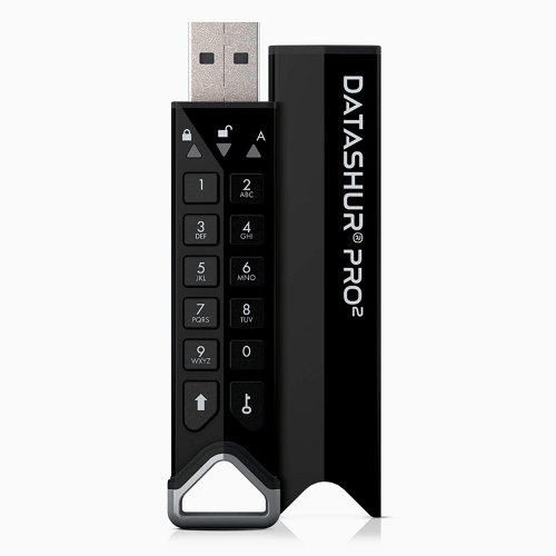 iStorage datAshur PRO2 256GB secure encrypted flash drive - IS-FL-DP2-256-256