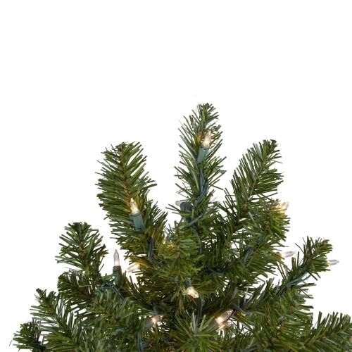 3' Pre-Lit Full Canadian Pine Artificial Christmas Tree - Clear Lights