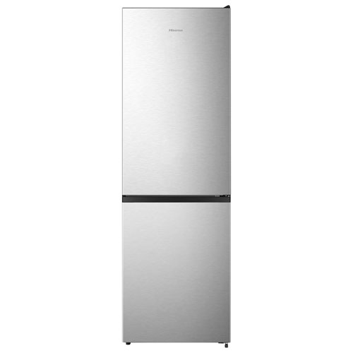 Réfrigérateur à congélateur inférieur à profondeur de comptoir 11,8 pi³ 24 po de Hisense - Titane
