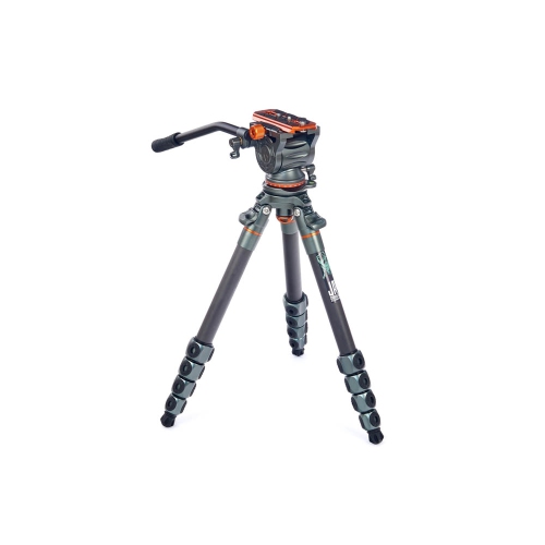 3 LEGGED THING  Legends Jay & Airhed Cine - Standard Plate - Carbon Fibre Tripod System