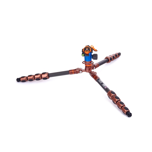 3 Legged Thing Leo & AirHed PRO 2.0 Lever Carbon Fibre Tripod System - BRONZE