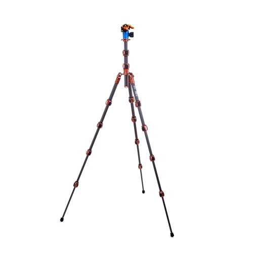 3 Legged Thing Leo & AirHed PRO 2.0 Lever Carbon Fibre Tripod System - BRONZE