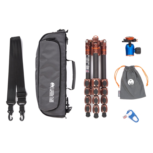 3 Legged Thing Leo & AirHed PRO 2.0 Lever Carbon Fibre Tripod System - BRONZE