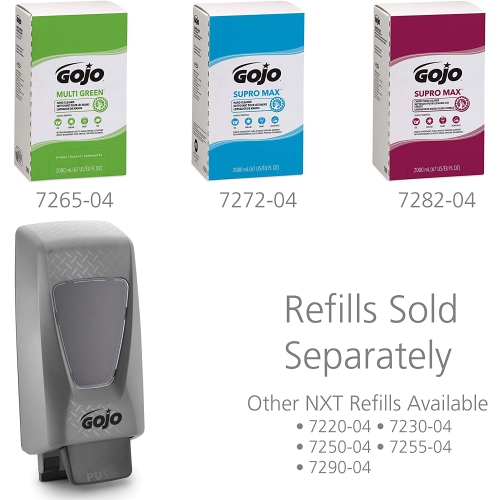 Gojo PRO TDX 2000 Distributeur Push-Style Distributeur Cartouche Recharge Format pour GoJO Hand Cleaner ou Savon