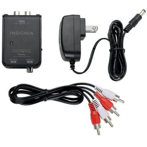 Open Box - Insignia NS-HZ313C 3ft Digital to Analog Audio Converter Cable