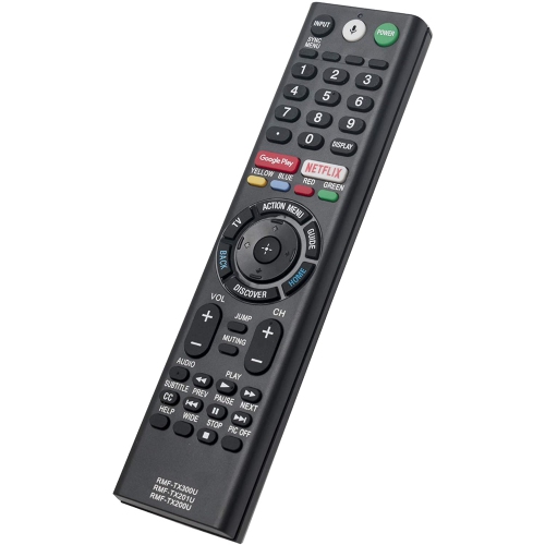 RMF-TX300U Replaced Voice Remote fit for Sony Smart TV RMF-TX200U RMF-TX201U XBR-43X800E XBR-49X800E XBR49X800E