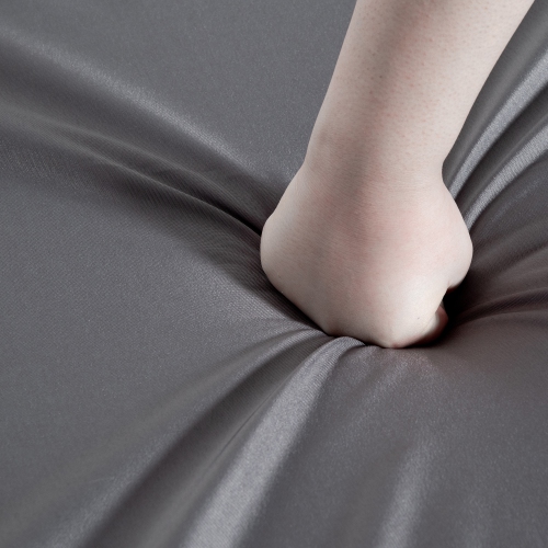 Outsunny Patio Wicker Lounger, Outdoor PE Rattan Single Chaise Lounge, Aluminum Frame Garden Furniture Sun Lounger Bed w/Adjustable Recliner