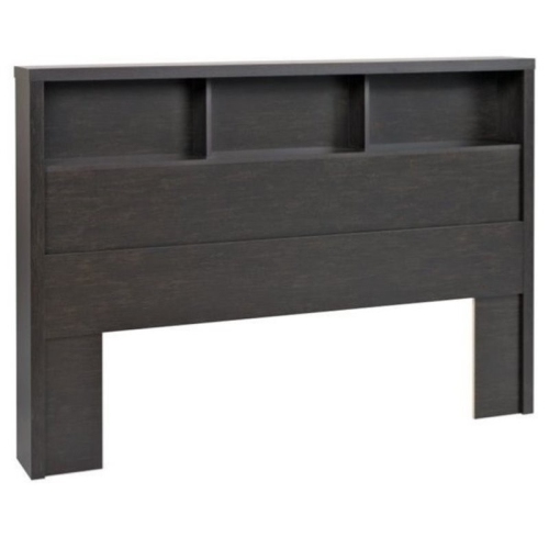 WRIGHT HOME  Modern Wood King Storage Headboard In Black