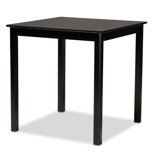 Baxton Studio Verina Sand Upholstered Espresso Wood 5-piece Pub Set