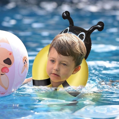 16" Inflatable Honey Bee Swimming Pool Vest - Age 2-6