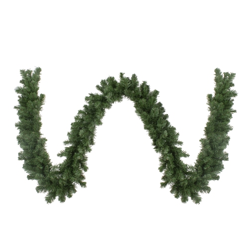 NORTHLIGHT  9' X 10" Colorado Spruce Artificial Christmas Garland - Unlit